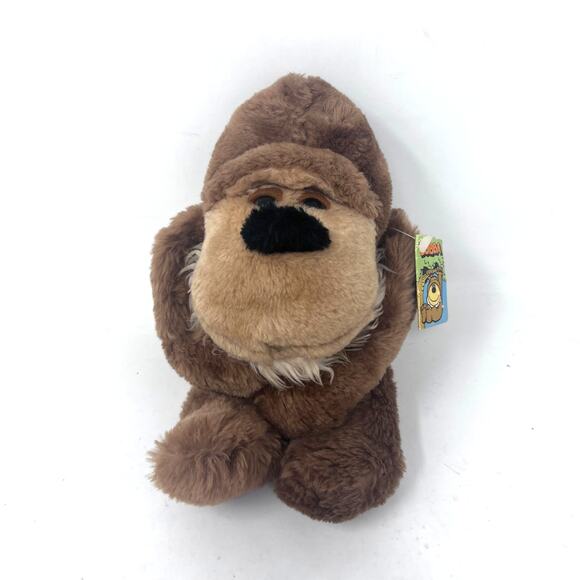 Wallace Berrie Bubba Gorilla Plush 10" Grape Ape with Tags Vintage 1982 #5020 - Picture 1 of 11